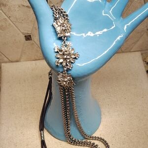 Chloe + Isabel Snowflake+ Crystals Stretch Headband